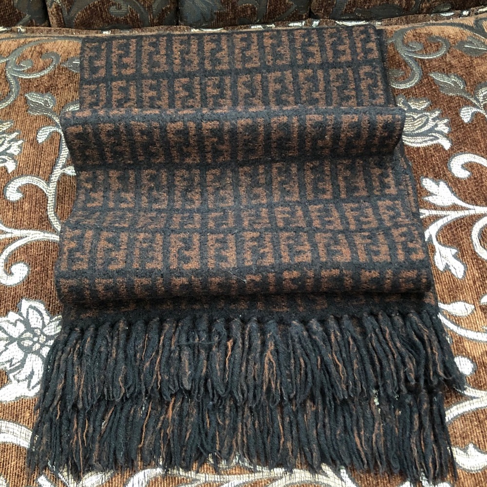 Authentic FENDI Zucca FF pattern design